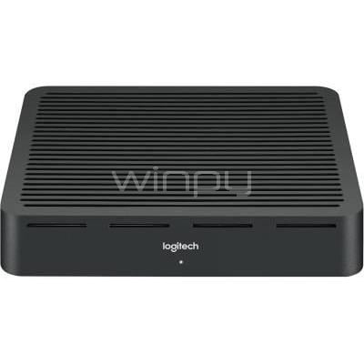 Sistema de Videoconferencia Logitech Rally Display Hub (USB, HDMI, Ethernet, Negro)