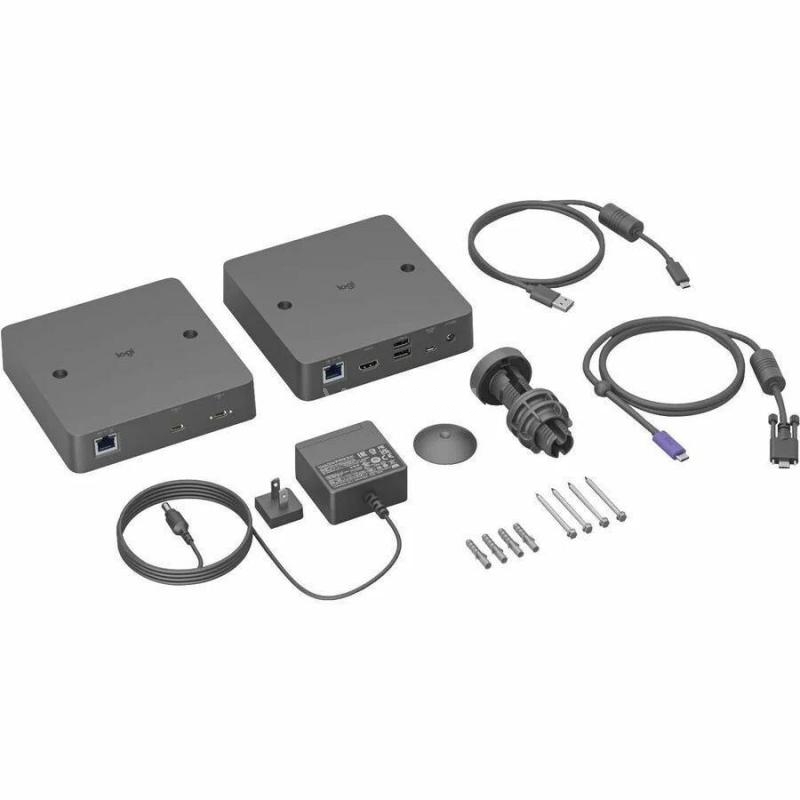 Sistema de Conectividad Logitech Extend para Videoconferencia (4K60 HDMI, USB-C)