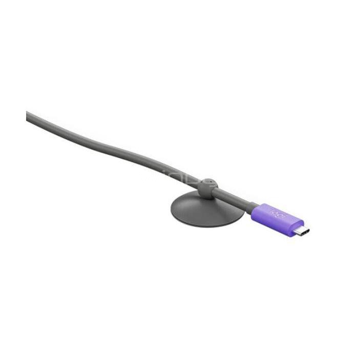 Cable USB-C Activo Logitech para MeetUp 2 y Rally Board 65 (5 mts, USB+DP, Grafito)