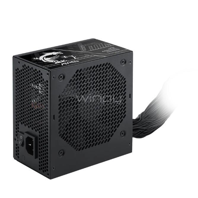 Fuente de Poder MSI MAG A650BN PCIE5 III de 650W (Certificada 80+ Bronce, ATX)