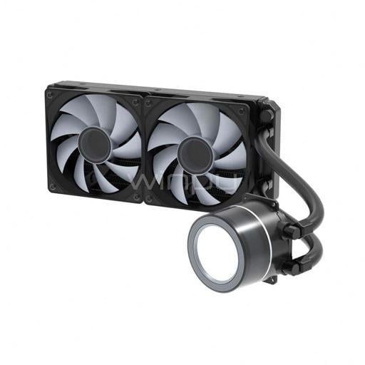 Refrigeración Líquida ESGAMING CZ-240 ARGB (LGA1700/AM5, 2600rpm, Negro)