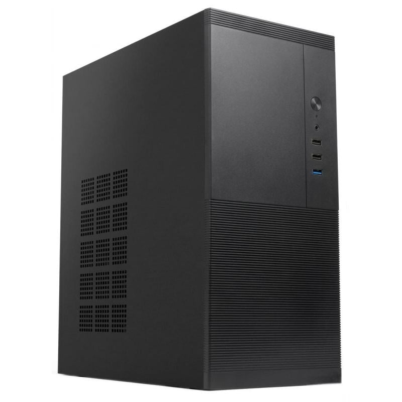 Gabinete EsGaming NB20 Mini Torre (Micro ATX, Fuente 650Watts, Negro)