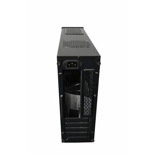 Gabinete EsGaming 103E (Micro ATX, Fuente 750W, Negro)