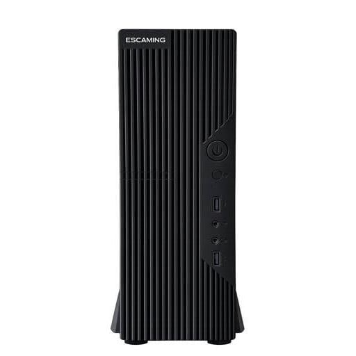 Gabinete EsGaming 103E (Micro ATX, Fuente 750W, Negro)
