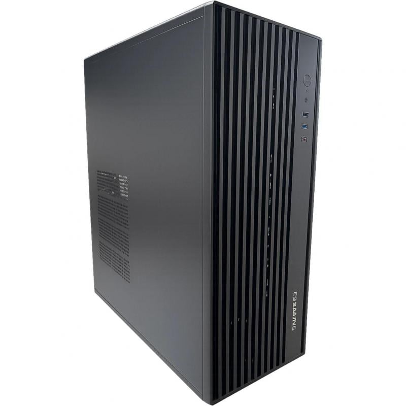 Gabinete EsGaming AX12 (ATX, USB-C, Fuente 750W, Negro)