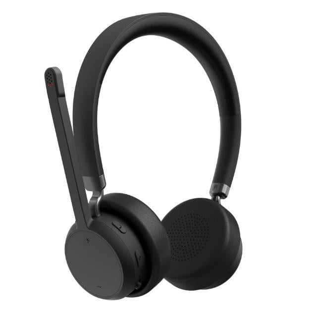 Audífonos Inalámbricos Lenovo con Micrófono (Bluetooth, Negro)