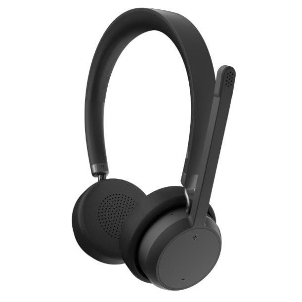 Audífonos Inalámbricos Lenovo con Micrófono (Bluetooth, Negro)