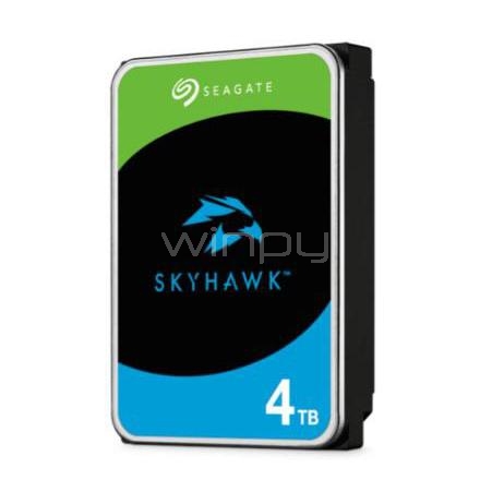 Disco Duro Seagate Surveillance SkyHawk de 4TB (3.5“, SATA, 5900rpm, 256MB de Caché)