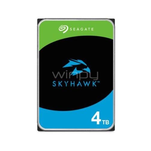 Disco Duro Seagate Surveillance SkyHawk de 4TB (3.5“, SATA, 5900rpm, 256MB de Caché)