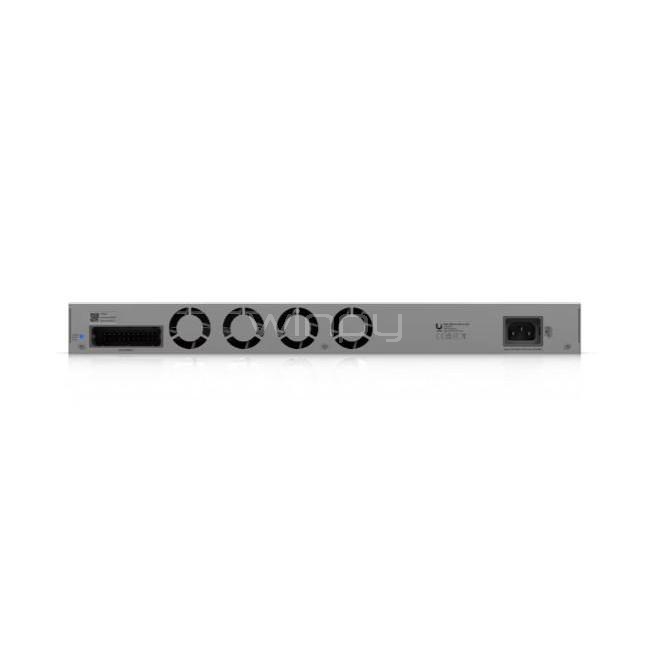 Switch Ubiquiti UniFi Pro XG 10 PoE de 10 Puertos (SFP+, L3, Etherlighting, 120 Gbps, PoE+++ 90W)