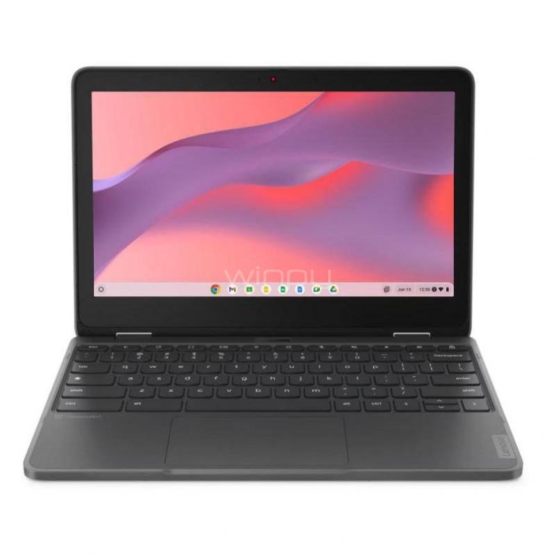 Notebook Lenovo 300e Yoga Chromebook de 11.6“ (MediaTek Kompanio 520, 4GB RAM, 32GB eMMC, Chrome OS)
