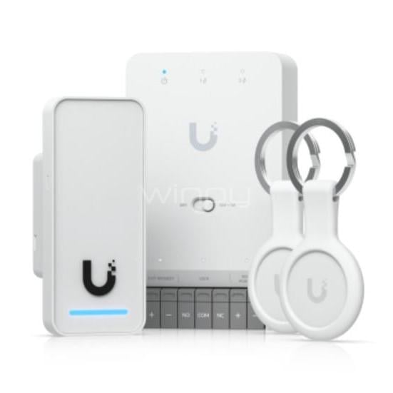 Kit de Control de Acceso Ubiquiti UniFi G3 (1 Puerta, Hub Mini, Lector G3, PoE++)