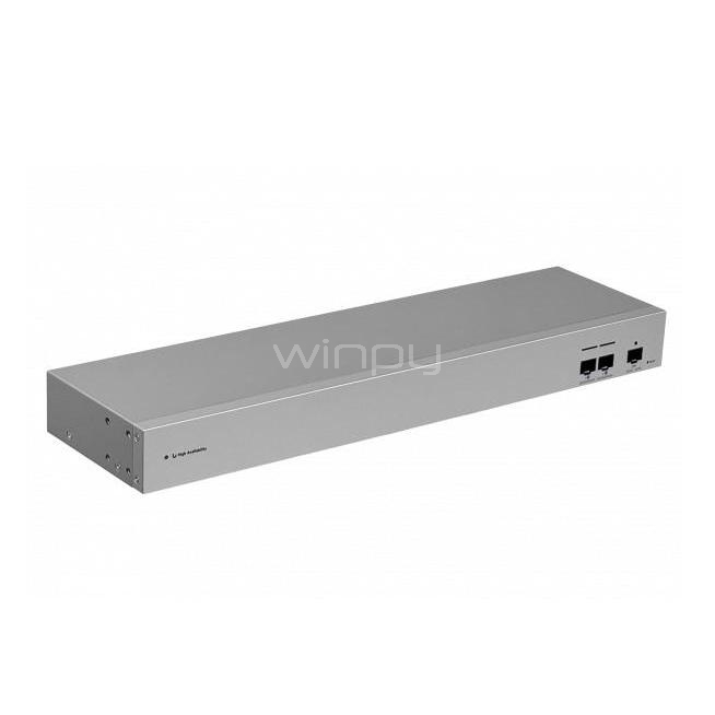Switch Ubiquiti UniFi USW-WAN de 4 Puertos (Gestionado, 10G SFP+, PSU, Rack 1U)