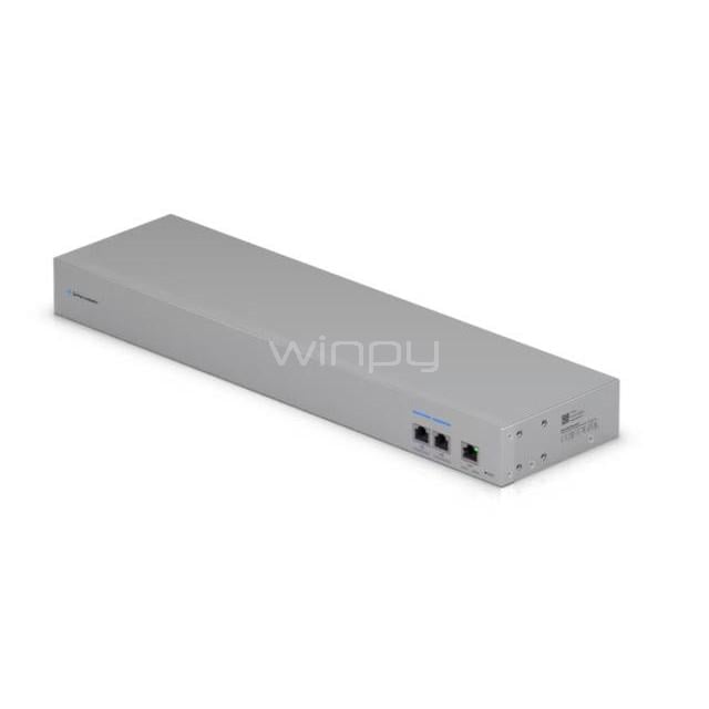 Switch Ubiquiti UniFi USW-WAN de 4 Puertos (Gestionado, 10GbE RJ45, Dual PSU, Rack 1U)