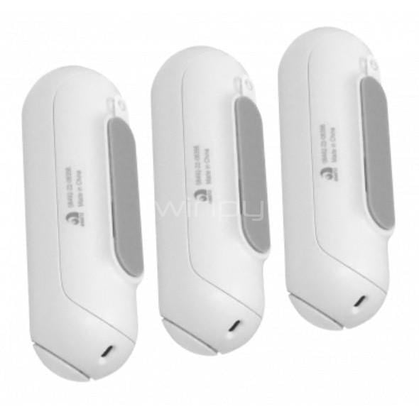Kit de Sensores Ubiquiti UniFi Protect Smart Sensor 3-Pack (Inalámbrico, BLE, 8-en-1, Batería)