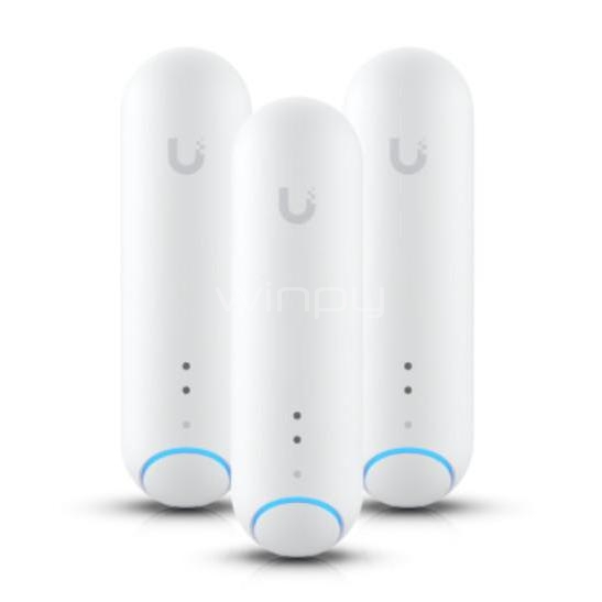 Kit de Sensores Ubiquiti UniFi Protect Smart Sensor 3-Pack (Inalámbrico, BLE, 8-en-1, Batería)