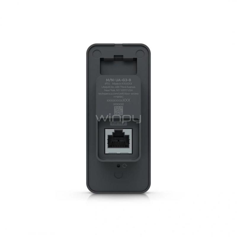 Lector de Acceso Ubiquiti UniFi G3 (NFC, PoE, IP55, Negro)