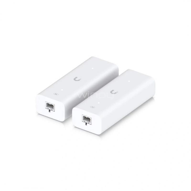 Kit Extensor Ubiquiti UniFi Retrofit PoE a 2 Hilos (PoE++, Coaxial/UTP, 10/100 Mbps)