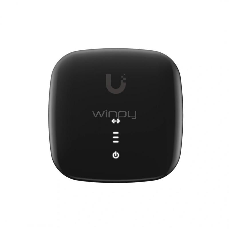 Unidad de Red Óptica Ubiquiti UISP Fiber XG (XGPON SC/APC, 2.5GbE, PoE)