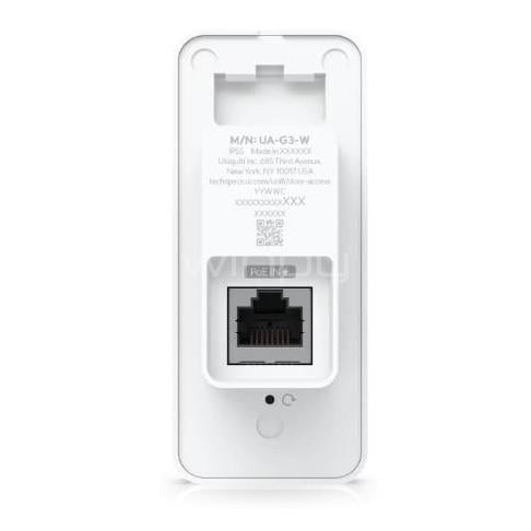 Lector de Acceso Ubiquiti UniFi UA-G3-W (NFC, Bluetooth, IP55, Blanco)