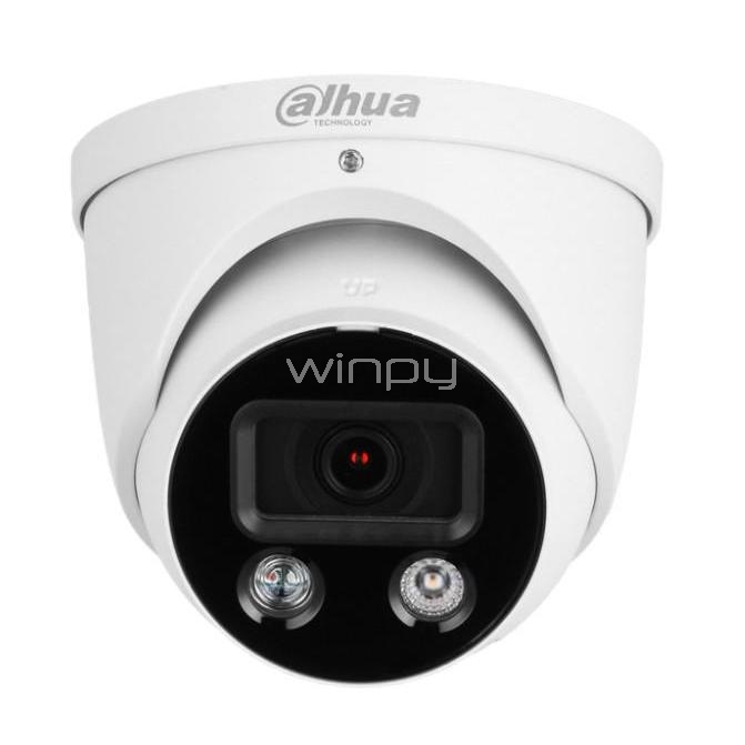 Cámara Domo IP Dahua Active Deterrence (4MP, CMOS, PoE, IP67)
