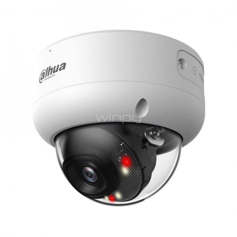 Cámara Domo IP Dahua WizSense (2.8mm, 2MP, CMOS, PoE, IP67, IK10)