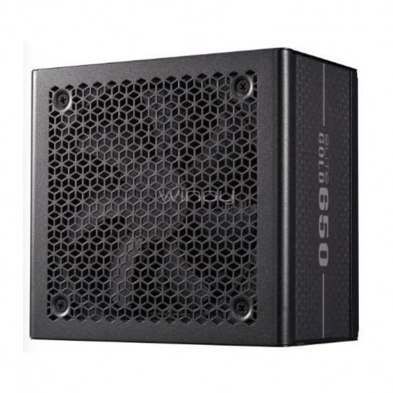 Fuente de Poder Cooler Master Elite Gold de 650W (ATX, 80+ Gold, Full Modular)