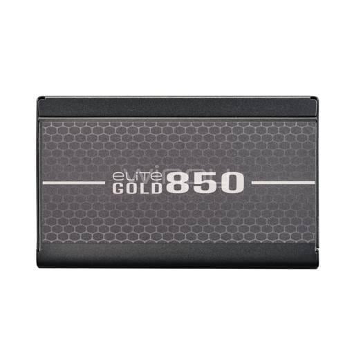 Fuente de Poder Cooler Master Elite Gold de 850W (ATX, 80+ Gold, Full Modular)