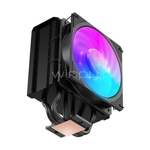 Disipador Cooler Master Hyper 212 3DHP Black ARGB (LGA1851/AM5, 2.050rpm, ARGB)