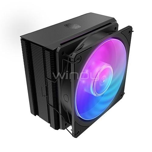 Disipador Cooler Master Hyper 212 3DHP Black ARGB (LGA1851/AM5, 2.050rpm, ARGB)
