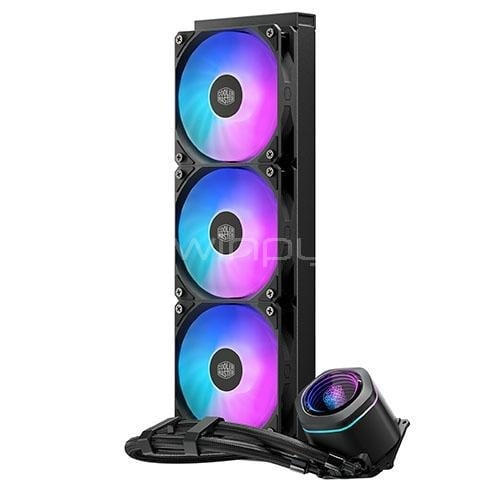 Refrigeración Liquida Cooler Master MasterLiquid 360L Core ARGB (LGA1851/AM5, Negro)