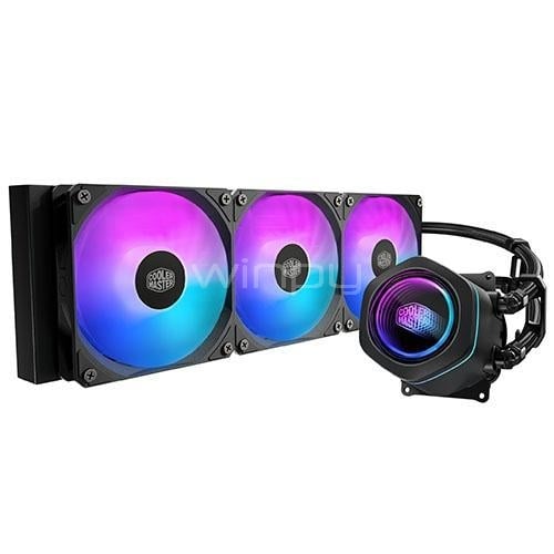 Refrigeración Liquida Cooler Master MasterLiquid 360L Core ARGB (LGA1851/AM5, Negro)