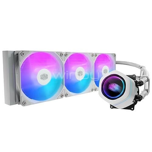 Refrigeración Liquida Cooler Master MasterLiquid 360L Core ARGB (LGA1851/AM5, Blanco)