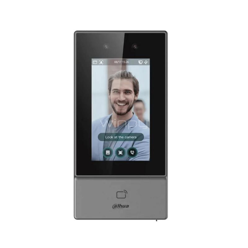 Terminal de Control de Acceso Dahua de 4.3“ (Reconocimiento Facial, Wi-Fi, PoE, IP65)