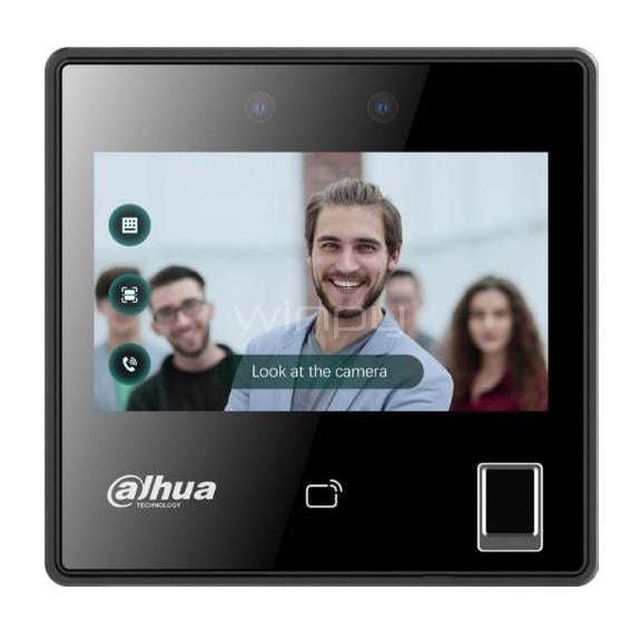 Terminal de Control de Acceso Dahua de 4.3“ (RS-485, Reconocimiento Facial, Wi-Fi/Ethernet)