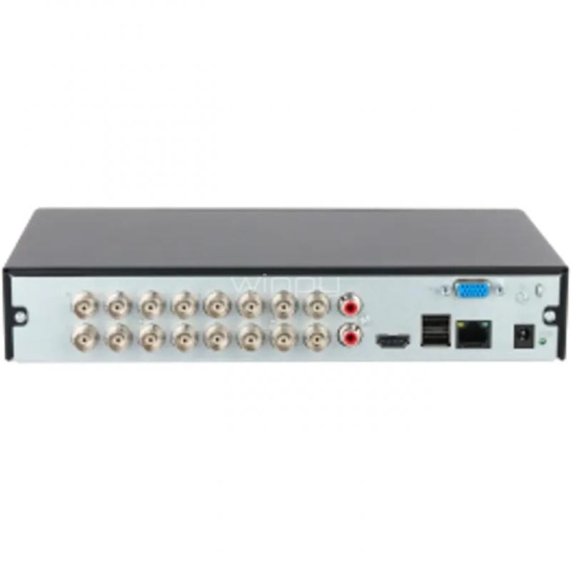 Grabadora de Video XVR Dahua DH-XVR1B16H-I/T (5MP, 16 Canales, H.265+)