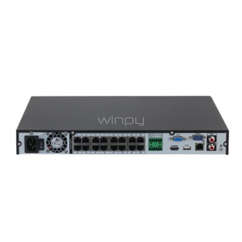 Grabadora de Video NVR Dahua DHI-NVR4216-16P-4KS3 (4K, 16 Canales H.265+)