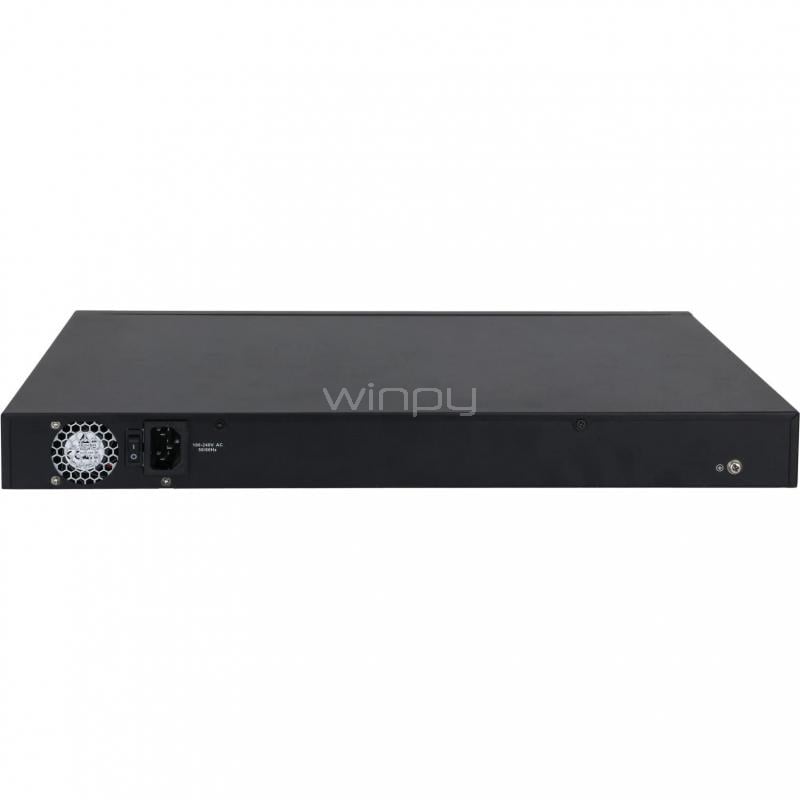 Switch Dahua DH-PFS3226-24ET-240 de 26 Puertos (No Gestionado, SFP, 8.8 Gbps, PoE, 240W)
