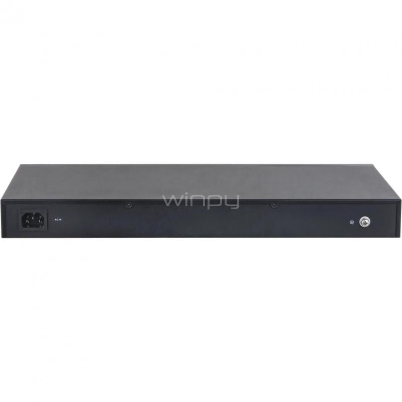 Switch Dahua DH-CS4218-16ET-190 de 18 Puertos (Gestionado, SFP, 7.2 Gbps, PoE, 190W)