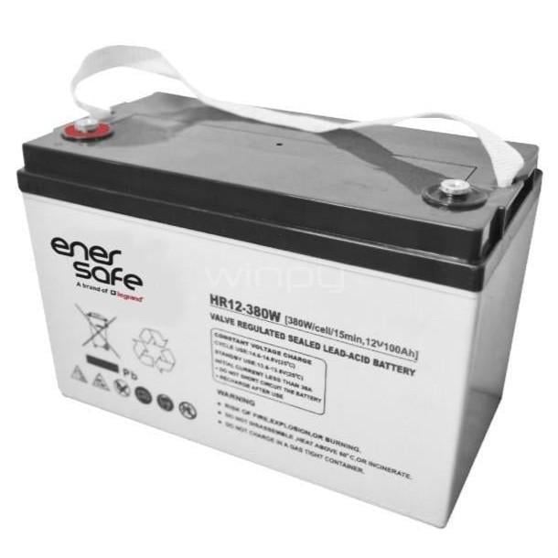 Batería Enersafe de 12V/75Ah (Plomo Ácido, 280W)