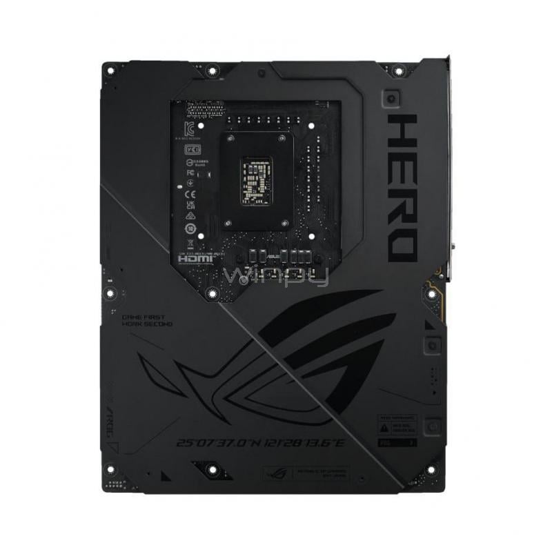 Placa Madre ASUS ROG Maximus Z890 Hero (LGA1851, DDR5 x4, M.2 x6, PCIe 5.0, Wi-Fi 7, ATX)