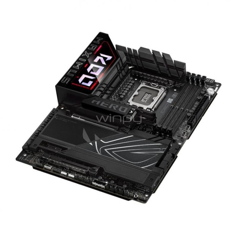 Placa Madre ASUS ROG Maximus Z890 Hero (LGA1851, DDR5 x4, M.2 x6, PCIe 5.0, Wi-Fi 7, ATX)