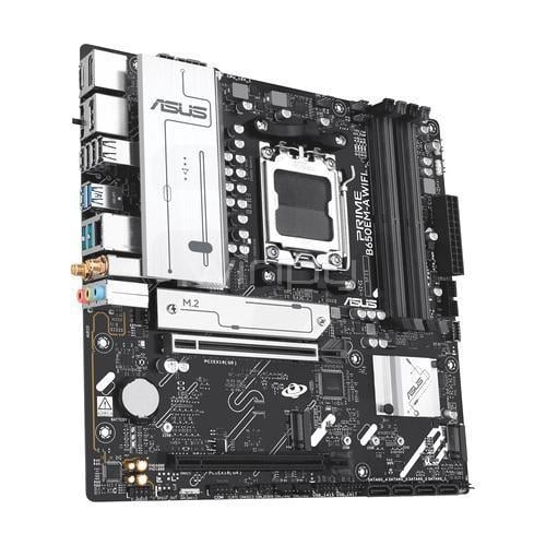 Placa Madre ASUS PRIME B650EM-A WIFI (AM5, DDR5 8000MHz, M.2 x3, MicroATX)