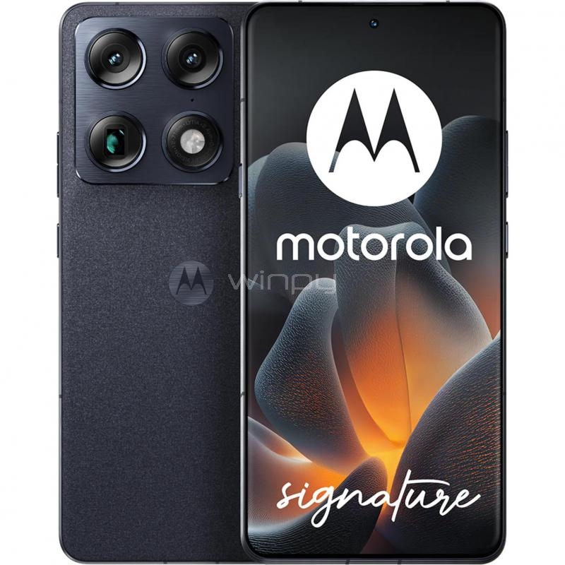 Celular Motorola Signature 2026 de 6.8” (Snapdragon 8 Gen 5, 16GB RAM, 1TB Internos, Negro)