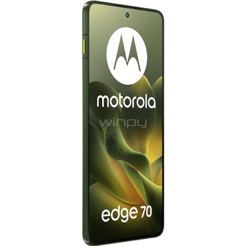Celular Motorola Edge 70 de 6.7” (Snapdragon 7 Gen 4, 12GB RAM, 512GB Internos, Verde)