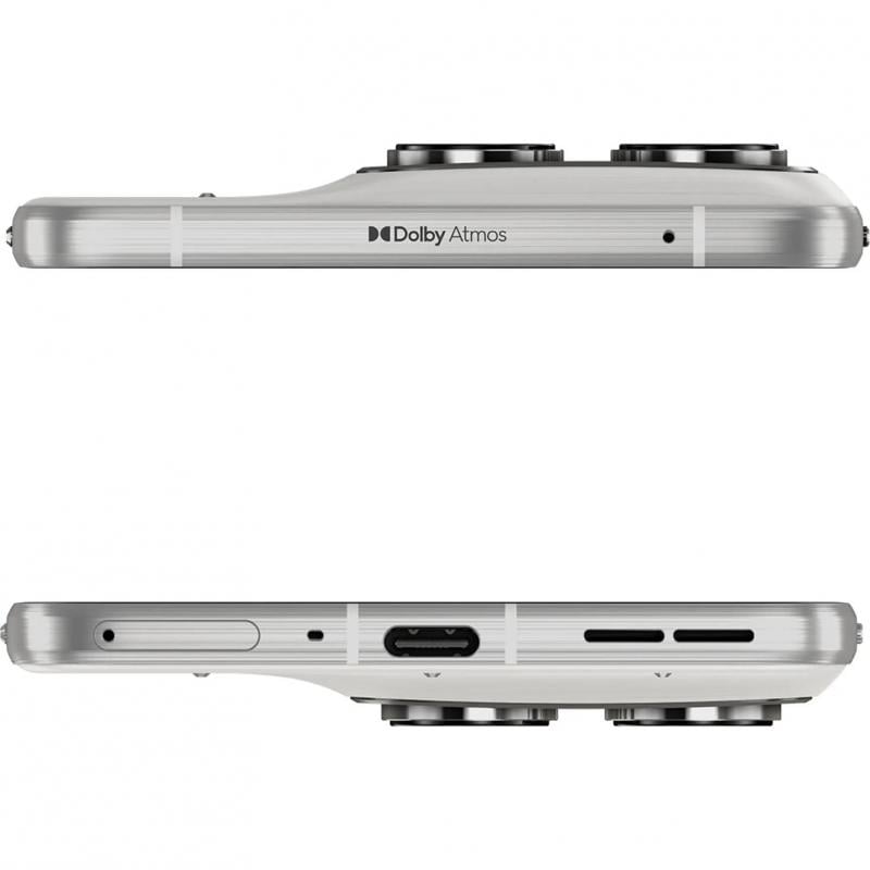 Celular Motorola Edge 70 de 6.7” (Snapdragon 7 Gen 4, 12GB RAM, 512GB Internos, Blanco)