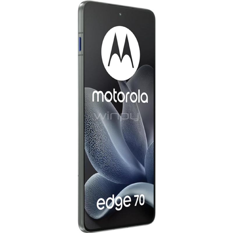 Celular Motorola Edge 70 de 6.7” (Snapdragon 7 Gen 4, 12GB RAM, 512GB Internos, Gris)