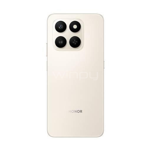 Celular HONOR 400 Smart 5G de 6.8“ (Snapdragon 6s Gen 3, 6GB RAM, 256GB Internos, Desert Gold)