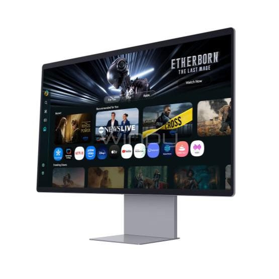 Monitor Samsung Smart M9 de 32” (OLED, 4K, HDR10+, HDMI/Wi-Fi/USB-C, Tizen)