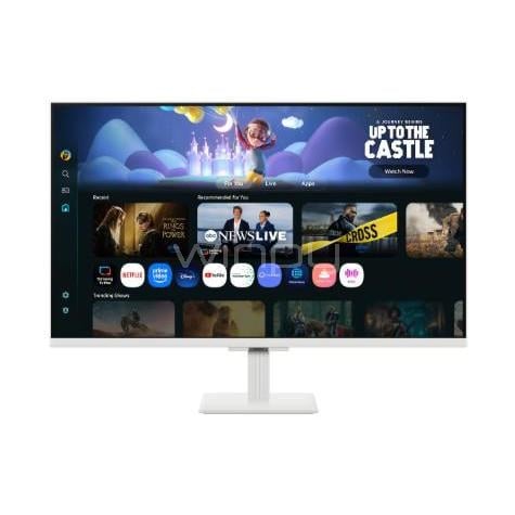 Monitor Samsung Smart M5 de 32” (VA, Full HD, HDR10, HDMI/Wi-Fi/USB, Tizen)